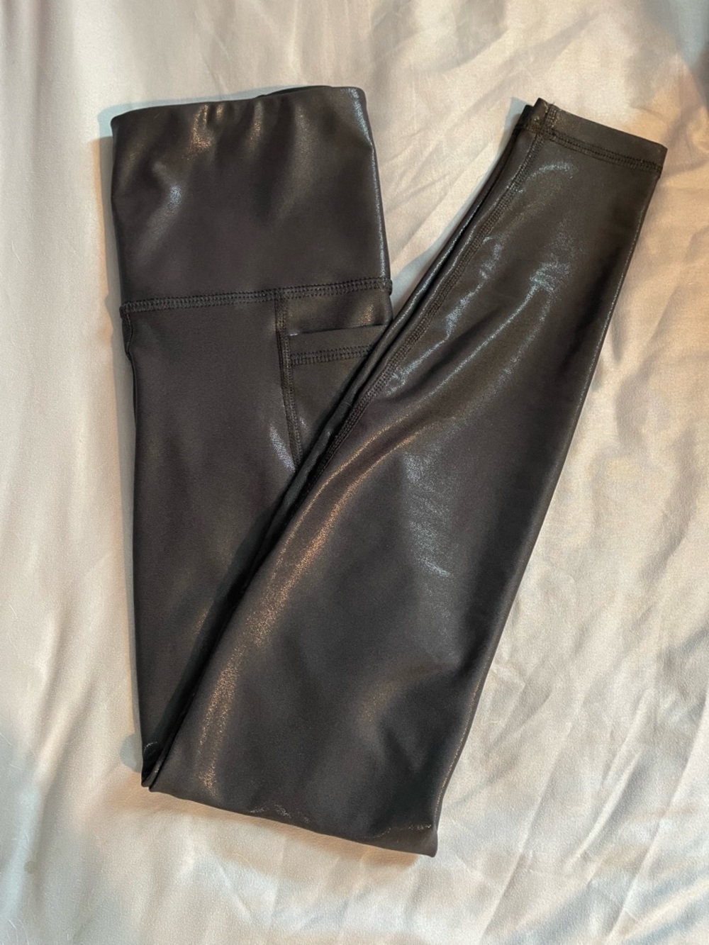 Old Navy Black Shiny Leggings Size XS